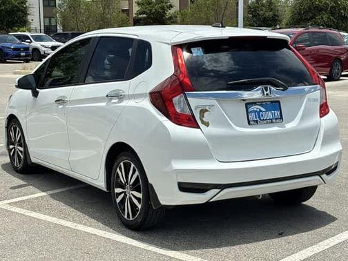 White 2018 Honda Fit EX