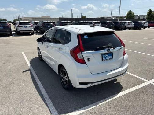 White 2018 Honda Fit EX