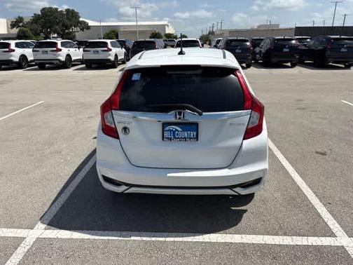 White 2018 Honda Fit EX