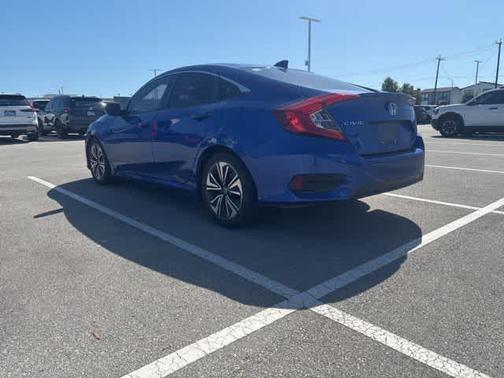 Aegean Blue Metallic 2018 Honda Civic EX-T