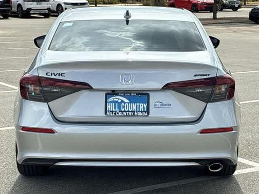 Solar Silver Metallic 2026 Honda Civic Sport