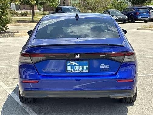 Blue 2026 Honda Accord Hybrid Sport