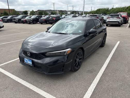 Crystal Black Pearl 2025 Honda Civic Sport