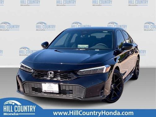 Crystal Black Pearl 2025 Honda Civic Sport