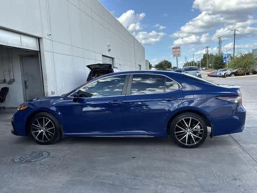 Blue 2023 Toyota Camry SE