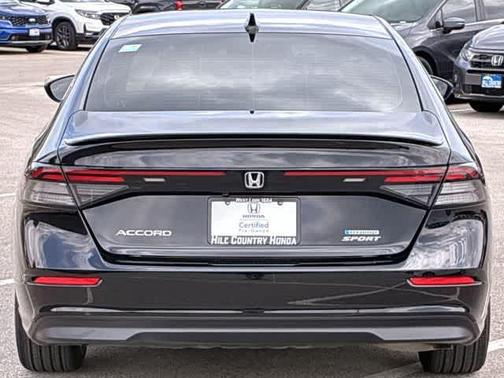 Crystal Black Pearl 2025 Honda Accord Hybrid Sport