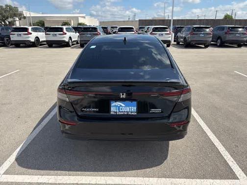Crystal Black Pearl 2025 Honda Accord Hybrid Sport