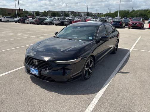 Crystal Black Pearl 2025 Honda Accord Hybrid Sport