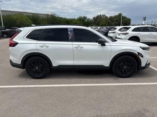 Platinum White Pearl 2024 Honda CR-V Hybrid Sport
