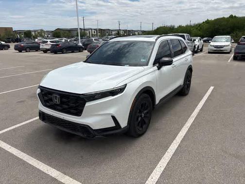 Platinum White Pearl 2024 Honda CR-V Hybrid Sport