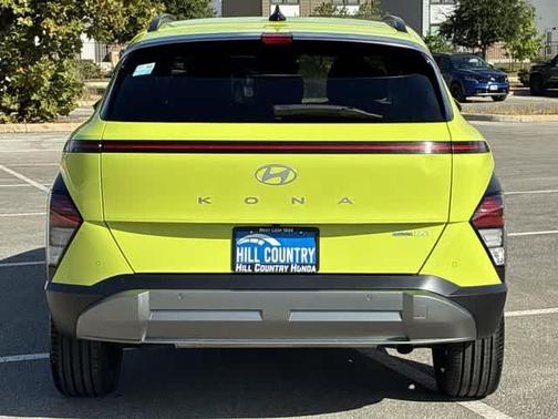 Yellow 2024 Hyundai KONA Limited