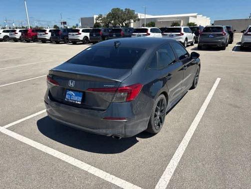 Meteorite Gray Metallic 2022 Honda Civic Sport