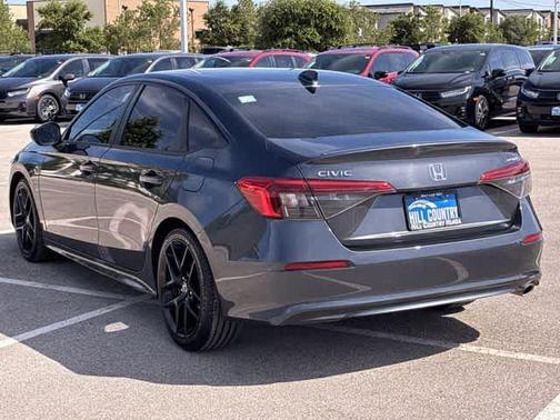 Meteorite Gray Metallic 2022 Honda Civic Sport