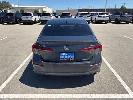 Meteorite Gray Metallic 2022 Honda Civic Sport