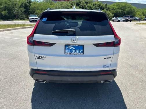 White 2026 Honda CR-V Hybrid Sport