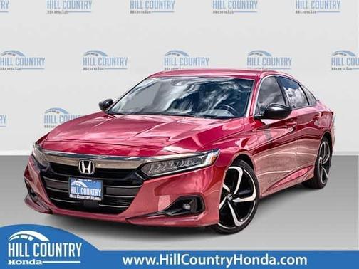 San Marino Red 2021 Honda Accord Sport 1.5T
