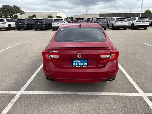 San Marino Red 2021 Honda Accord Sport 1.5T
