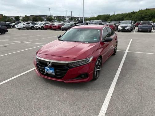 San Marino Red 2021 Honda Accord Sport 1.5T