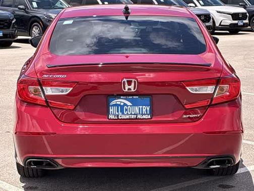 San Marino Red 2021 Honda Accord Sport 1.5T