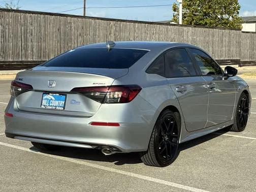 Solar Silver Metallic 2026 Honda Civic Sport