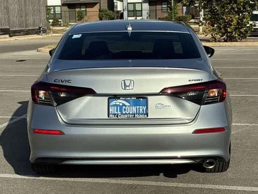 Solar Silver Metallic 2026 Honda Civic Sport