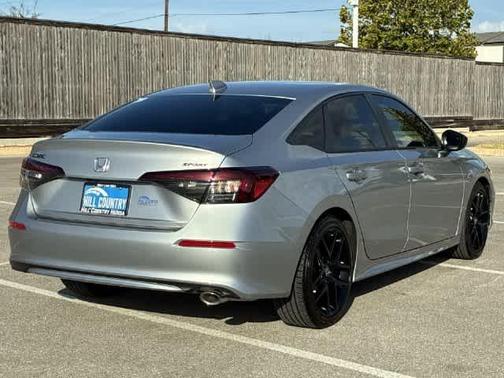 Solar Silver Metallic 2026 Honda Civic Sport