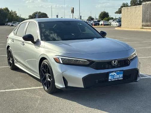 Solar Silver Metallic 2026 Honda Civic Sport