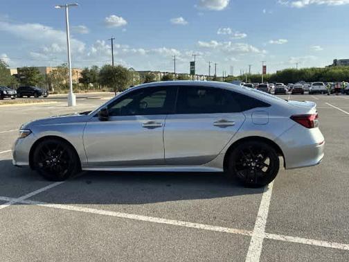 Solar Silver Metallic 2026 Honda Civic Sport