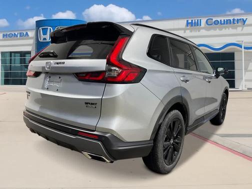 Solar Silver Metallic 2026 Honda CR-V Hybrid Sport Touring