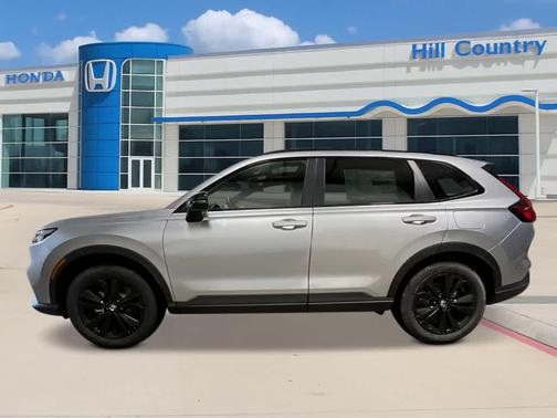 Solar Silver Metallic 2026 Honda CR-V Hybrid Sport Touring