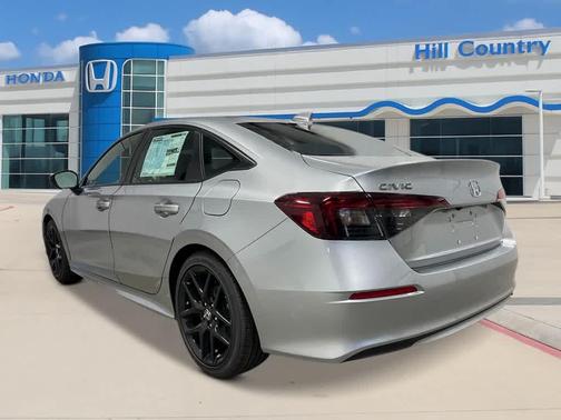 Solar Silver Metallic 2026 Honda Civic Sport
