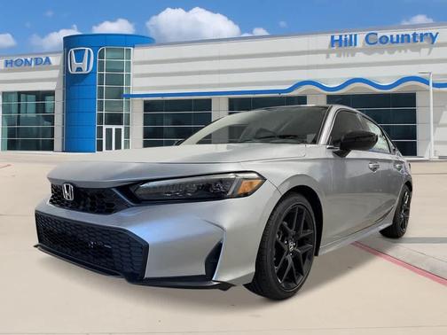 Solar Silver Metallic 2026 Honda Civic Sport