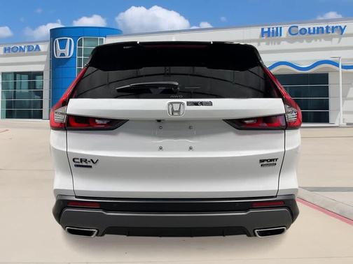 Platinum White Pearl 2026 Honda CR-V Hybrid Sport Touring