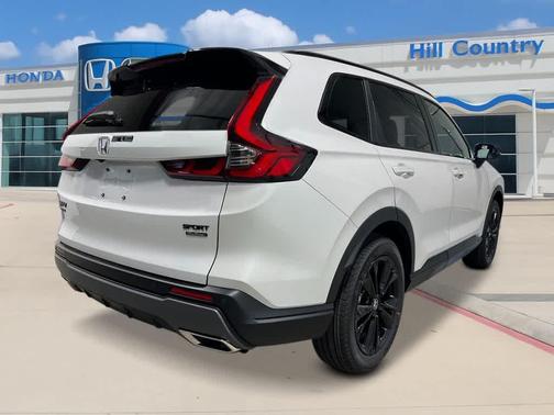 Platinum White Pearl 2026 Honda CR-V Hybrid Sport Touring