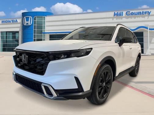 Platinum White Pearl 2026 Honda CR-V Hybrid Sport Touring