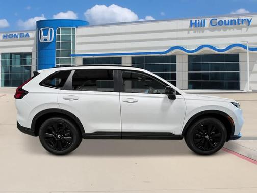 Platinum White Pearl 2026 Honda CR-V Hybrid Sport Touring