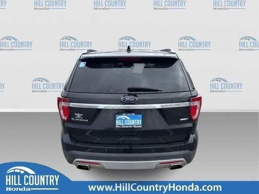 Shadow Black 2016 Ford Explorer Platinum