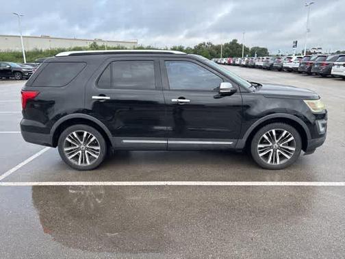 Shadow Black 2016 Ford Explorer Platinum