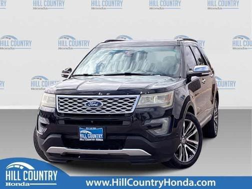 Shadow Black 2016 Ford Explorer Platinum