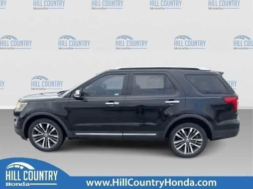 Shadow Black 2016 Ford Explorer Platinum