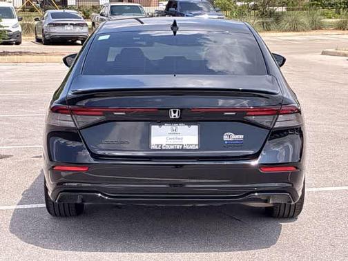 Black 2026 Honda Accord Hybrid Sport-L