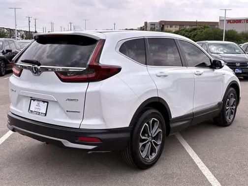 Platinum White Pearl 2021 Honda CR-V Hybrid EX-L