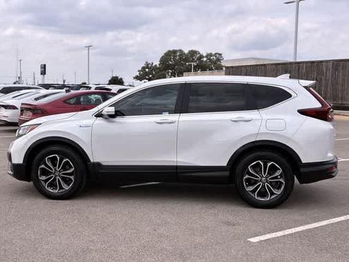 Platinum White Pearl 2021 Honda CR-V Hybrid EX-L