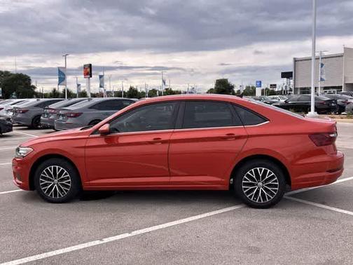 Habanero Orange Metallic 2021 Volkswagen Jetta 1.4T S