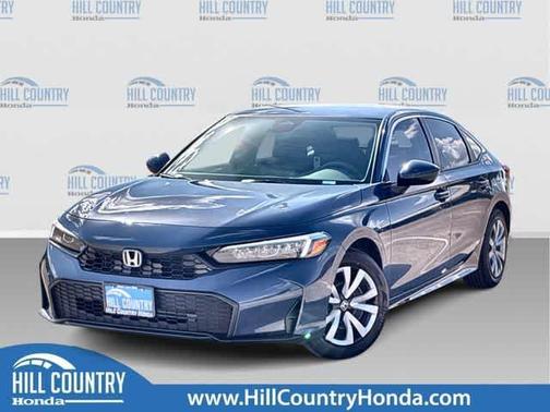 Blue 2026 Honda Civic LX