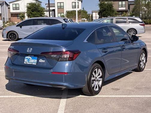 Blue 2026 Honda Civic LX