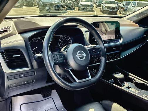 White 2021 Nissan Rogue SL