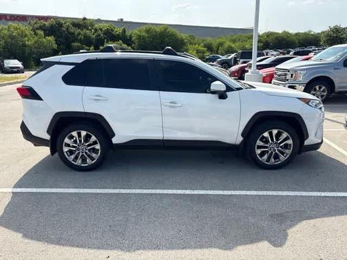 Super White 2019 Toyota RAV4 XLE Premium