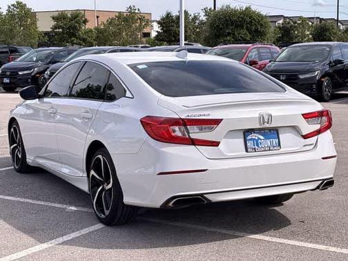 Platinum White Pearl 2020 Honda Accord Sport 1.5T