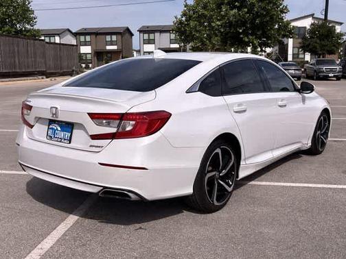 Platinum White Pearl 2020 Honda Accord Sport 1.5T